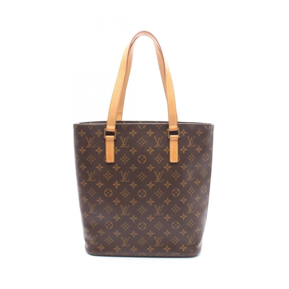 Louis Vuitton Vavin Monogram Tote Bag Canvas Leather Brown
